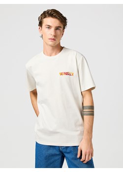 WRANGLER MĘSKA KOSZULKA WRANGLER BIG GRAPHIC TEE VINTAGE WHITE 112362809 ze sklepu YouNeedit.pl w kategorii T-shirty męskie - zdjęcie 183942521