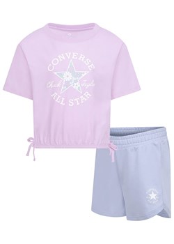 Converse 2-częściowy zestaw w kolorze błękitno-fioletowym ze sklepu Limango Polska w kategorii Komplety dziewczęce - zdjęcie 183943221