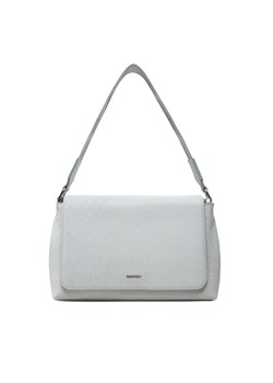 Torebka Calvin Klein Ck Must Satchel_Mono K60K613181 Szary ze sklepu eobuwie.pl w kategorii Listonoszki - zdjęcie 183943743