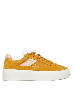 Sneakersy REPLAY Allen GWSE4 .000.C0001L Żółty ze sklepu eobuwie.pl w kategorii Buty sportowe damskie - zdjęcie 183943760