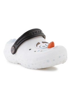 Klapki Crocs Frozen Olaf Classic Clog T  210236-90H białe ze sklepu ButyModne.pl w kategorii Klapki dziecięce - zdjęcie 183944161