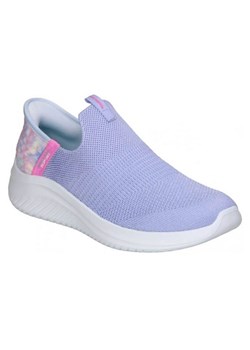 Buty Skechers Slip-ins Ultra Flex 3.0 - Colory Wild 303801L-LVMT fioletowe ze sklepu ButyModne.pl w kategorii Buty sportowe dziecięce - zdjęcie 183944262