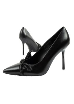 Buty, szpilki Karl Lagerfeld Sarabande KL30919M1 M0 czarne ze sklepu ButyModne.pl w kategorii Czółenka - zdjęcie 183944272