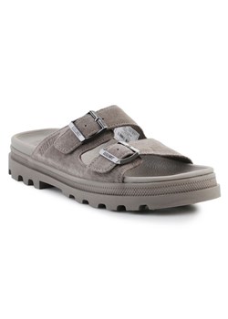 Klapki Palladium Dunelite Riviera Sde 74455-276-M szare - id: 226771 - marki Palladium - 183944310 Klapki Palladium Dunelite Riviera Sde 74455-276-M szare ze sklepu ButyModne.pl w kategorii Klapki damskie - zdjęcie 183944310