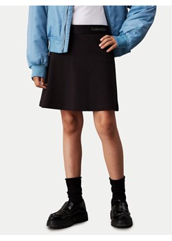 Calvin Klein Jeans Spódnica Logo Tape IG0IG02784 M Czarny Regular Fit ze sklepu MODIVO w kategorii Spódnice dziewczęce - zdjęcie 183944731