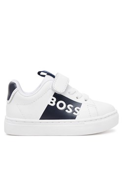 BOSS Sneakersy J52165 M Biały ze sklepu MODIVO w kategorii Buty sportowe dziecięce - zdjęcie 183944761
