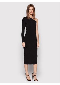 Victoria Victoria Beckham Sukienka koktajlowa One Shoulder 1222KDR003593A Czarny Slim Fit - id: 0000300334393 - marki Victoria, Victoria Beckham - 183944820 Victoria Victoria Beckham Sukienka koktajlowa One Shoulder 1222KDR003593A Czarny Slim Fit ze sklepu MODIVO w kategorii Sukienki - zdjęcie 183944820