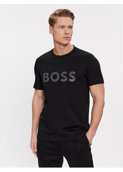 Boss T-Shirt Mirror 1 50506363 Czarny Regular Fit ze sklepu MODIVO w kategorii T-shirty męskie - zdjęcie 183944831