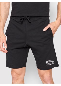 Russell Athletic Szorty sportowe Iconic E26011 Czarny Regular Fit ze sklepu MODIVO w kategorii Spodenki męskie - zdjęcie 183944921