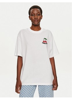 Hugo T-Shirt 50521229 Biały Oversize ze sklepu MODIVO w kategorii Bluzki damskie - zdjęcie 183944970