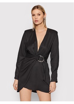 IRO Sukienka koktajlowa Hela Czarny Slim Fit ze sklepu MODIVO w kategorii Sukienki - zdjęcie 183944980