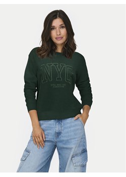 JDY Bluza Paris 15221015 Zielony Regular Fit ze sklepu MODIVO w kategorii Bluzy damskie - zdjęcie 183945021