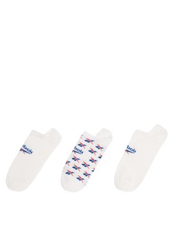 Reebok Zestaw 3 par stopek unisex CL FO Invisible Sock GG6680 Biały ze sklepu MODIVO w kategorii Skarpetki męskie - zdjęcie 183945031