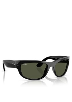 Ray-Ban Okulary przeciwsłoneczne Mega Balorama 0RB2289 901/3163 Czarny ze sklepu MODIVO w kategorii Okulary przeciwsłoneczne damskie - zdjęcie 183945104