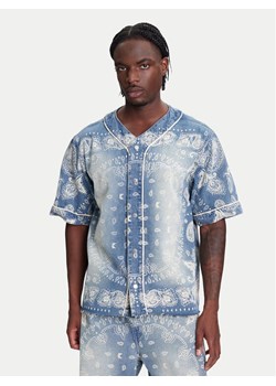Karl Kani Koszula Paisley Denim Baseball PD00005371 Niebieski Regular Fit ze sklepu MODIVO w kategorii Koszule męskie - zdjęcie 183945142