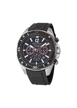 Nautica Zegarek Sporty Chronograph NAPBSS501 Srebrny ze sklepu MODIVO w kategorii Zegarki - zdjęcie 183945201