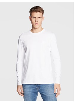 Boss Longsleeve Tacks 50476192 Biały Regular Fit ze sklepu MODIVO w kategorii T-shirty męskie - zdjęcie 183945203