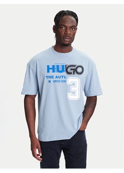 HUGO T-Shirt Nesite 50544168 Niebieski Loose Fit ze sklepu MODIVO w kategorii T-shirty męskie - zdjęcie 183945231