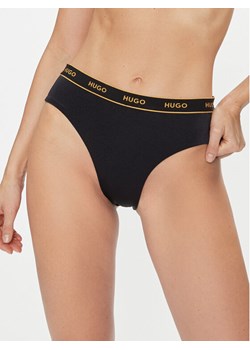 Hugo Dół od bikini Sparkling 50502823 Czarny ze sklepu MODIVO w kategorii Stroje kąpielowe - zdjęcie 183945234