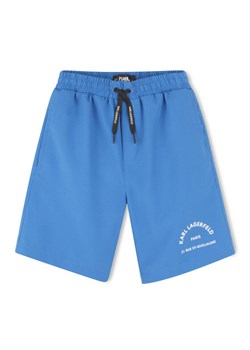 Karl Lagerfeld Kids Szorty kąpielowe Z30411 D Niebieski Regular Fit ze sklepu MODIVO w kategorii Kąpielówki chłopięce - zdjęcie 183945263