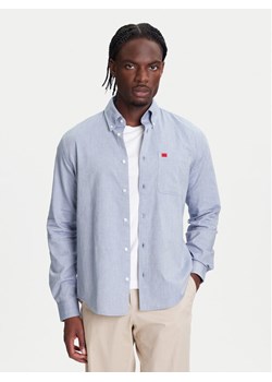 HUGO Koszula Evito 50479302 Niebieski Slim Fit ze sklepu MODIVO w kategorii Koszule męskie - zdjęcie 183945270