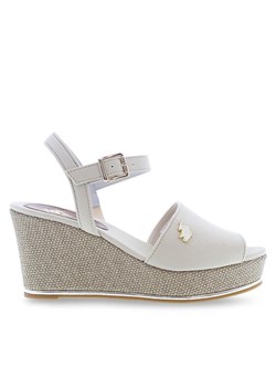 U.S. Polo Assn. Sandały Alyss ALYSSA012 Beżowy ze sklepu MODIVO w kategorii Sandały damskie - zdjęcie 183945331