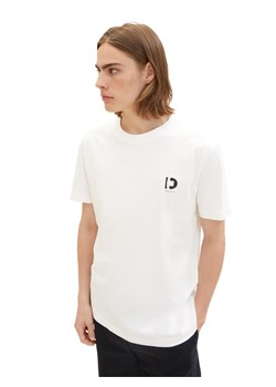 Tom Tailor Denim T-Shirt 1037205 Biały Regular Fit ze sklepu MODIVO w kategorii T-shirty męskie - zdjęcie 183945341