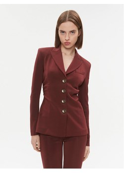 Pinko Marynarka Edvige 100259 A04I Bordowy Slim Fit ze sklepu MODIVO w kategorii Marynarki damskie - zdjęcie 183945371