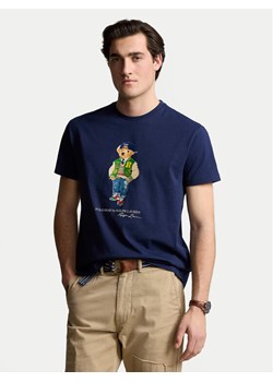 Polo Ralph Lauren T-Shirt 710854497039 Granatowy Regular Fit ze sklepu MODIVO w kategorii T-shirty męskie - zdjęcie 183945401