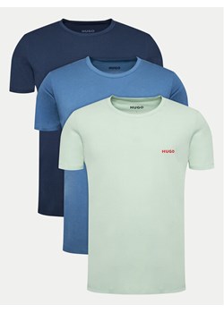 Hugo Komplet 3 t-shirtów 50480088 Kolorowy Regular Fit ze sklepu MODIVO w kategorii T-shirty męskie - zdjęcie 183945424