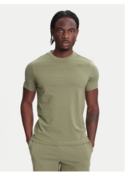 Kappa T-Shirt Logo Korpo Cafers 304J150 Zielony Slim Fit ze sklepu MODIVO w kategorii T-shirty męskie - zdjęcie 183945530