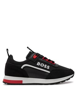 Boss Sneakersy J51323 M Czarny ze sklepu MODIVO w kategorii Buty sportowe dziecięce - zdjęcie 183945543