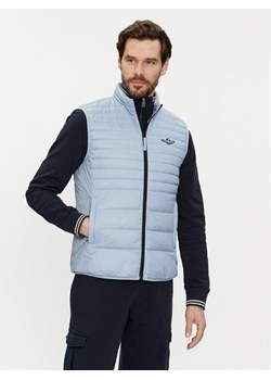 Aeronautica Militare Kamizelka 241AB2171CT3246 Niebieski Regular Fit ze sklepu MODIVO w kategorii Kamizelki męskie - zdjęcie 183945574