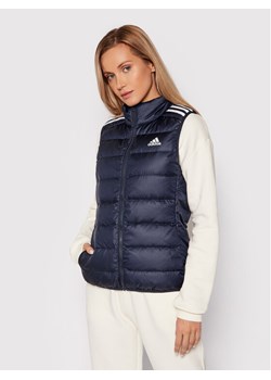 adidas Bezrękawnik Essentials Down Vest GT9137 Granatowy Regular Fit ze sklepu MODIVO w kategorii Kamizelki damskie - zdjęcie 183945582