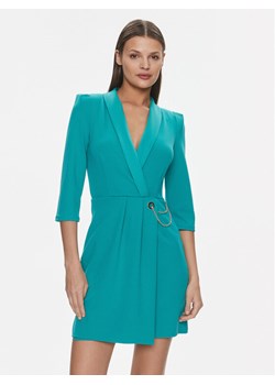 Rinascimento Sukienka koktajlowa CFC0019381002 Turkusowy Regular Fit ze sklepu MODIVO w kategorii Sukienki - zdjęcie 183945602