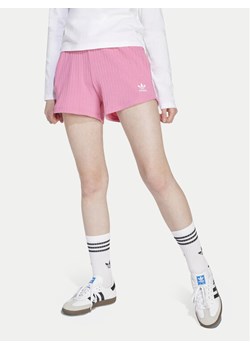 adidas Szorty sportowe JX2775 Różowy Loose Fit ze sklepu MODIVO w kategorii Spodenki dziewczęce - zdjęcie 183945690