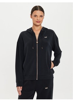 EA7 Emporio Armani Bluza 6DTM08 TJZBZ 0210 Czarny Regular Fit ze sklepu MODIVO w kategorii Bluzy damskie - zdjęcie 183945692