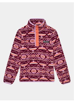 Columbia Polar Helvetia™ Half Snap Fleece Czerwony Regular Fit ze sklepu MODIVO w kategorii Bluzy dziewczęce - zdjęcie 183945780
