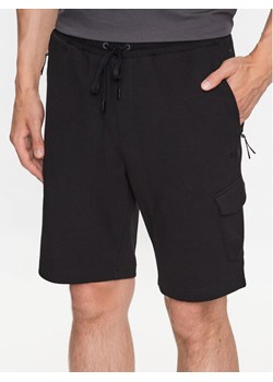 Boss Szorty sportowe 50493479 Czarny Regular Fit ze sklepu MODIVO w kategorii Spodenki męskie - zdjęcie 183945873
