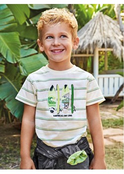 Mayoral T-Shirt 3017 Zielony Regular Fit ze sklepu MODIVO w kategorii T-shirty chłopięce - zdjęcie 183945880
