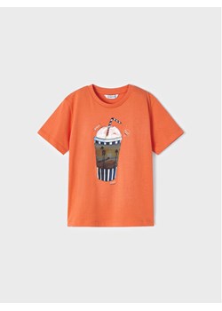 Mayoral T-Shirt 3014 Pomarańczowy Regular Fit ze sklepu MODIVO w kategorii T-shirty chłopięce - zdjęcie 183945883