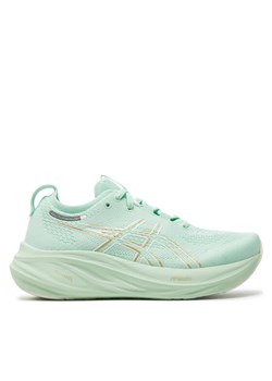Asics Buty do biegania Gel-Nimbus 26 1012B601 Zielony ze sklepu MODIVO w kategorii Buty sportowe damskie - zdjęcie 183945912