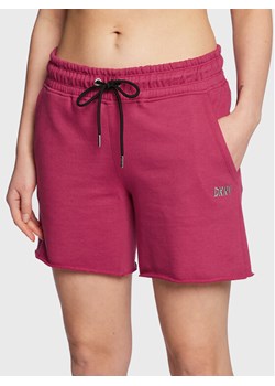 DKNY Sport Szorty sportowe DP2S5012 Różowy Regular Fit ze sklepu MODIVO w kategorii Szorty - zdjęcie 183945913