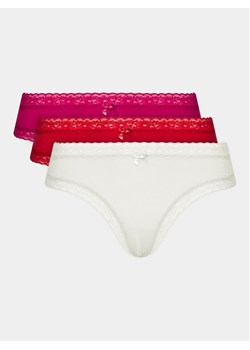 Hunkemöller Komplet 3 par fig klasycznych Co/Mo 3-Pack Bras Fashion 203652 Kolorowy ze sklepu MODIVO w kategorii Majtki damskie - zdjęcie 183946000