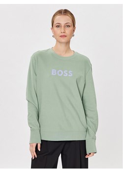 Boss Bluza C_Ella 50468357 Zielony Relaxed Fit ze sklepu MODIVO w kategorii Bluzy damskie - zdjęcie 183946010