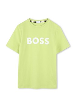 BOSS T-Shirt J52030 M Zielony Regular Fit ze sklepu MODIVO w kategorii T-shirty chłopięce - zdjęcie 183946032