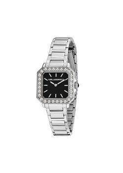 KARL LAGERFELD Zegarek R0553102502 Srebrny ze sklepu MODIVO w kategorii Zegarki - zdjęcie 183946044