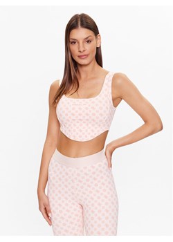 Guess Biustonosz top V3YP01 MC04N Różowy ze sklepu MODIVO w kategorii Biustonosze - zdjęcie 183946050