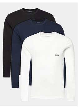 Boss Komplet 3 longsleeve 50492321 Kolorowy Regular Fit ze sklepu MODIVO w kategorii T-shirty męskie - zdjęcie 183946121