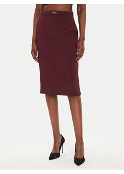 Elisabetta Franchi Spódnica ołówkowa GO-044-46E2 Bordowy Slim Fit ze sklepu MODIVO w kategorii Spódnice - zdjęcie 183946122